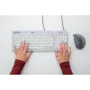 BakkerElkhuizen UltraBoard 955 V2 Numeric, USB, 22, portátil/PC, 1,5 m, cinzento-escuro, cinzento-claro