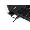 BakkerElkhuizen UltraBoard 955 V2 Numeric, USB, 22, portátil/PC, 1,5 m, cinzento-escuro, cinzento-claro