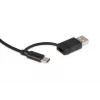 BakkerElkhuizen UltraBoard 955 V2 Numeric, USB, 22, portátil/PC, 1,5 m, cinzento-escuro, cinzento-claro