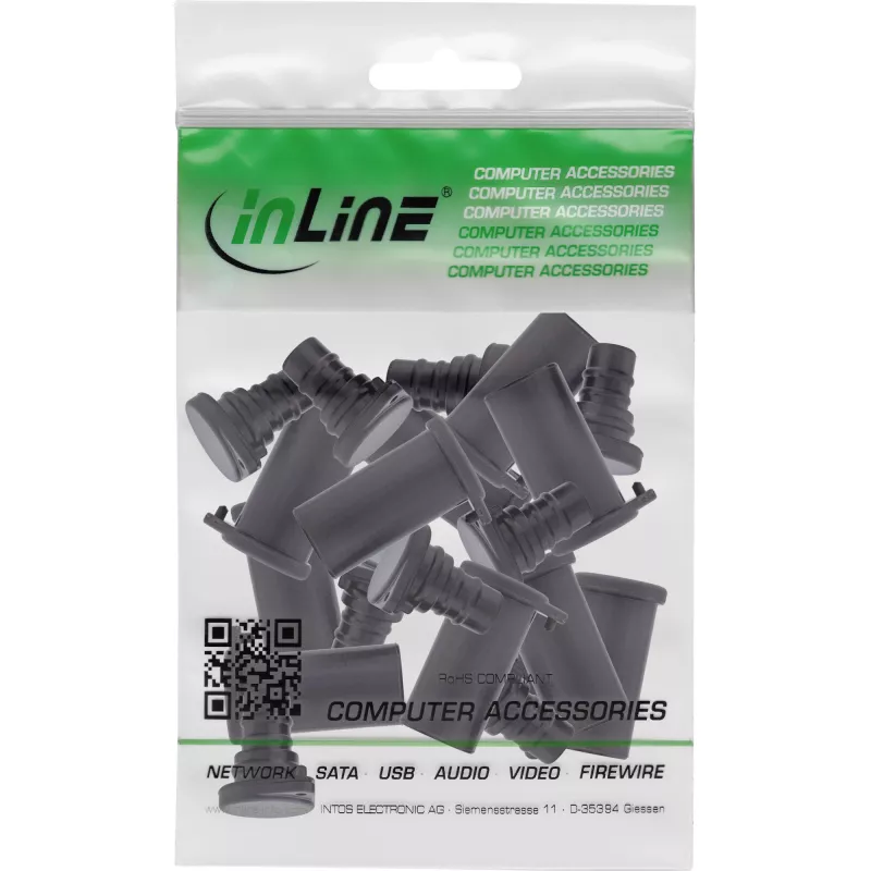 Conector de cabo InLine 94030 Preto