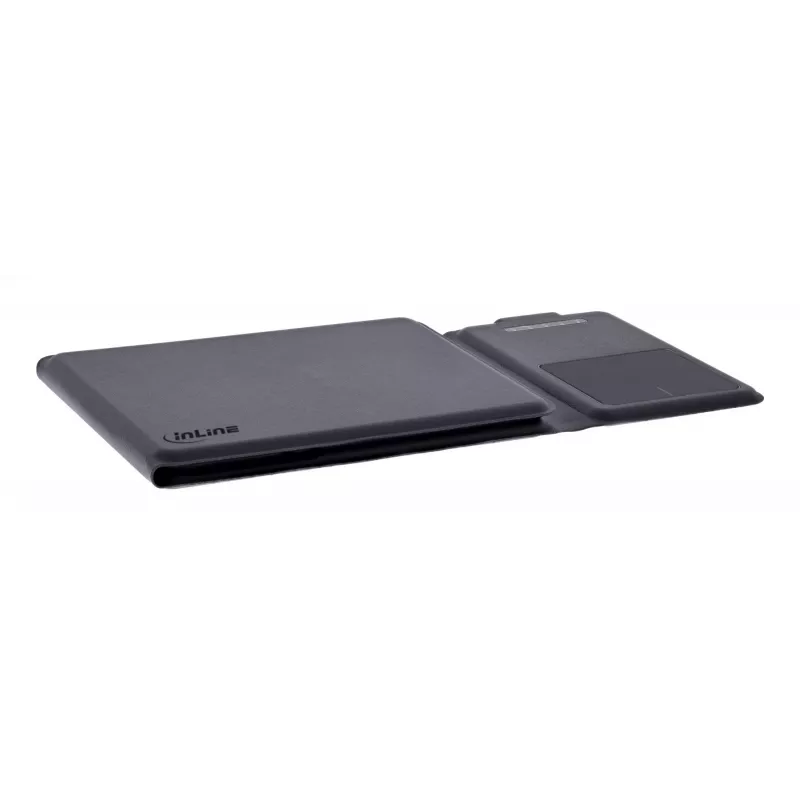 InLine 55379B Teclado Universal Bluetooth QWERTZ Alemão Preto