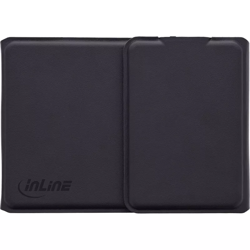 InLine 55379B Teclado Universal Bluetooth QWERTZ Alemão Preto