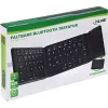 InLine 55379B Teclado Universal Bluetooth QWERTZ Alemão Preto