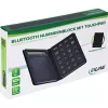 InLine 55379G Teclado numérico Bluetooth com touchpad e ecrã, dobrável, preto