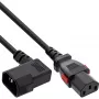 InLine 16935A Cabo de alimentação preto 5 m IEC C13 IEC C14