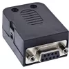 InLine 92501H Conector de cabos bloco de terminais / D-Sub 9 preto