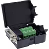 InLine 92501H Conector de cabos bloco de terminais / D-Sub 9 preto