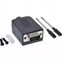 InLine 92501I Conector de cabos bloco de terminais / D-Sub 9 preto