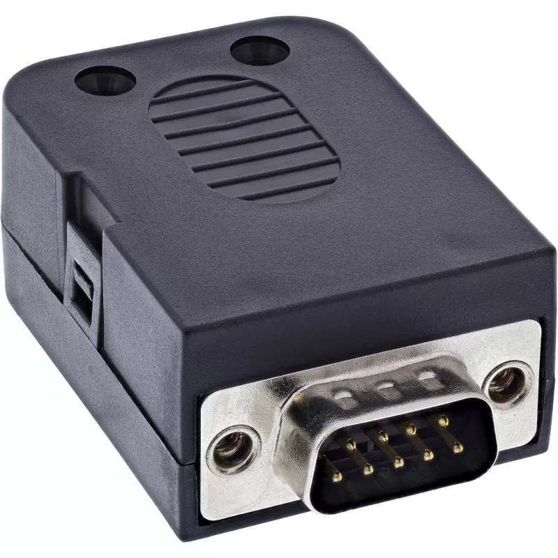 InLine 92501I Conector de cabos bloco de terminais / D-Sub 9 preto