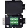 InLine 92501I Conector de cabos bloco de terminais / D-Sub 9 preto