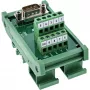 InLine 92501L Conector de cabos bloco de terminais / D-Sub 9 verde