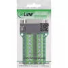 InLine 92502A Conector de cabos bloco de terminais / D-Sub 15 preto, verde