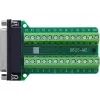 InLine 92502E Conector de cabos bloco de terminais / D-Sub 25 verde