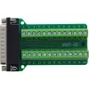 InLine 92502F Conector de cabos borne de série / D-Sub 25 verde