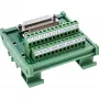 InLine 92502G Conector de cabos bloco de terminais / D-Sub 25 verde
