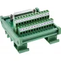 InLine 92502H Conector de cabos bloco de terminais / D-Sub 25 verde