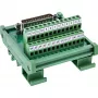 InLine 92502I Conector de cabos bloco de terminais / D-Sub 25 verde