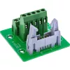 InLine 92504O Conector de cabos IDC 10 / bloco de terminais 5 terminais, verde, cinzento-claro