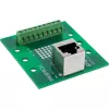 InLine 92505A Conector de cabos RJ45 8P8C / bloco de terminais 9 polos, verde