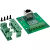 InLine 92505A Conector de cabos RJ45 8P8C / bloco de terminais 9 polos, verde