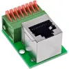 InLine 92505G Conector de fios RJ45 Cat.5e 8P8C / bloco de terminais, 8 polos, verde