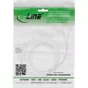 InLine 35122W Cabo USB USB 2.0 2 m USB A 2 x USB C, branco