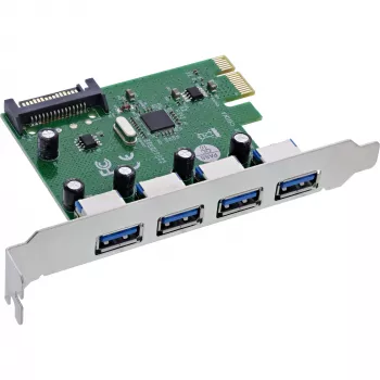 InLine 76666M Placa/adaptador de interface interno USB 3.2 Gen 1 (3.1 Gen 1)