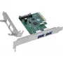InLine 76666N Placa/adaptador de interface interno USB 3.2 Gen 2 (3.1 Gen 2)