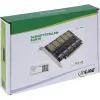 InLine 76619G Placa de interface, PCIe x16 para 5x M.2 Key B SATA, incl. suporte Low-Profile