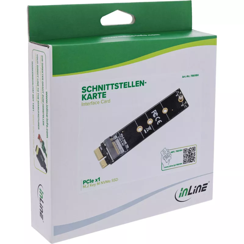 Adaptador de interface InLine 76619H – placa/adaptador de interface InLine 76619H