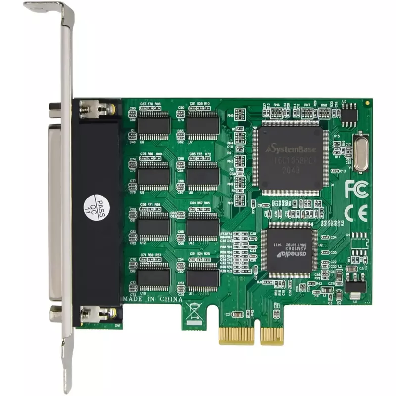 InLine 76660Z Placa série RS-232 PCIe de 8 portas
