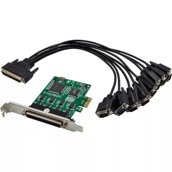 InLine 76660Z Placa série RS-232 PCIe de 8 portas