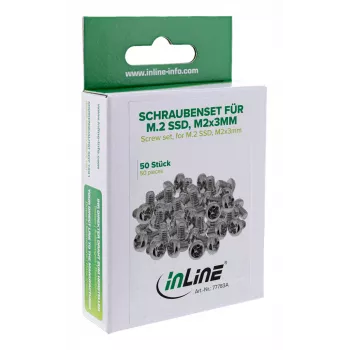 Conjunto de montagem InLine 77783A – kit de acessórios para a montagem de componentes de computador