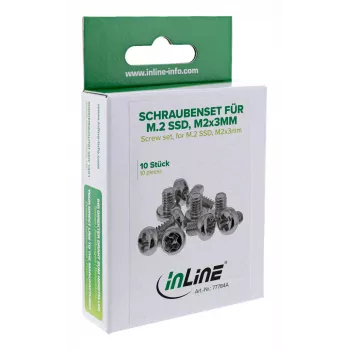 Kit de montagem InLine 77784A para acessórios de componentes de computador