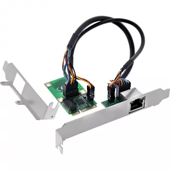 InLine 76622V Placa de rede interna Ethernet 1000 Mbit/s