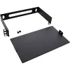 InLine 10101B Mini rack de 10" para montagem na parede, 1U, 15,2 cm de profundidade, preto