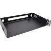 InLine 10101B Mini rack de 10" para montagem na parede, 1U, 15,2 cm de profundidade, preto