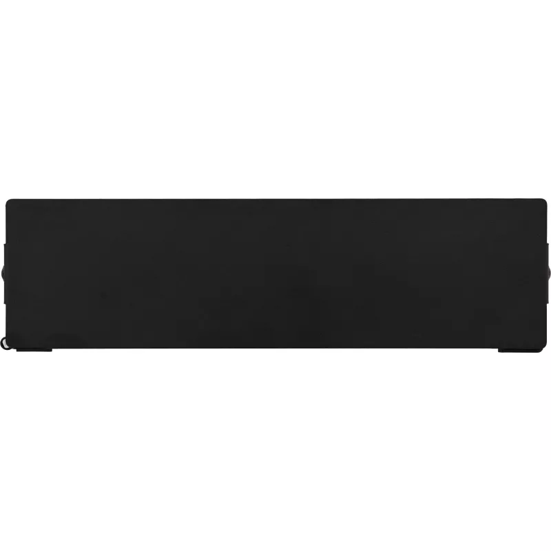 InLine Mini rack de 10 polegadas para montagem na parede, 2U, 7,6 cm de profundidade, preto