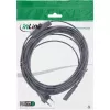 InLine 16153 Cabo de alimentação preto 3 m CEE7/16 IEC C7