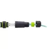 InLine 69927B Acoplador de fibra ótica LC, IP68, tomada 2x2 LC, para exterior, M20