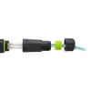 InLine 69927C Acoplador de fibra ótica LC, curto, IP68, tomada 2x2 LC, M20