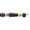 InLine 69927F Acoplador de fibra ótica SC, IP68, tomada 2x2 SC, para exterior, M20