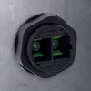 InLine 69927G Acoplador de fibra ótica SC, curto, IP68, tomada 2x2 SC, M20