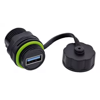 Adaptador de mudança de género de cabo InLine 69927R – adaptador de conector USB