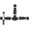 InLine 69927U Acoplador de rede IP68, 3 polos, 3 vias (T), M20, preto