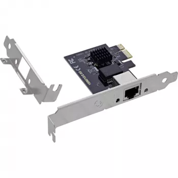 Placa de rede interna InLine 51125T Ethernet 2500 Mbit/s