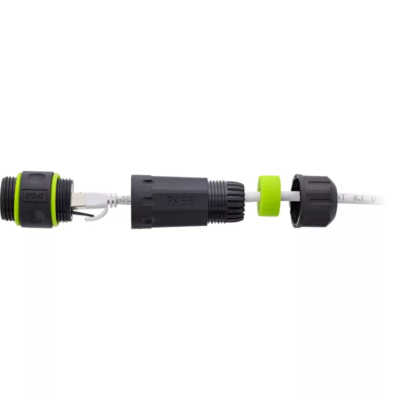 Adaptador de mudança de género InLine 69927H – tipo de acoplador RJ45 (conector de cabo de rede)
