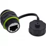 Adaptador de mudança de género de cabo InLine 69927J — adaptador de rede para inverter a orientação da ficha