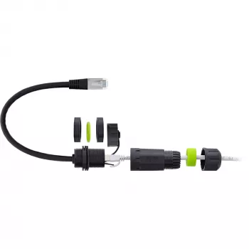 Adaptador de mudança de género de cabo InLine 69927K — adaptador para inverter o género da ficha