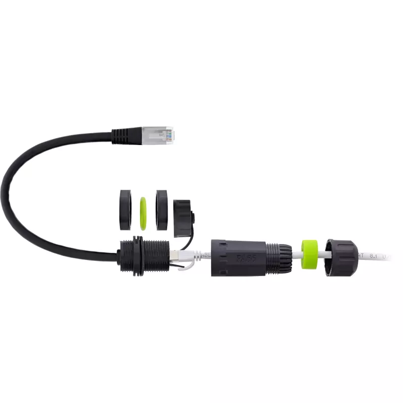 Adaptador de mudança de género de cabo InLine 69927K — adaptador para inverter o género da ficha